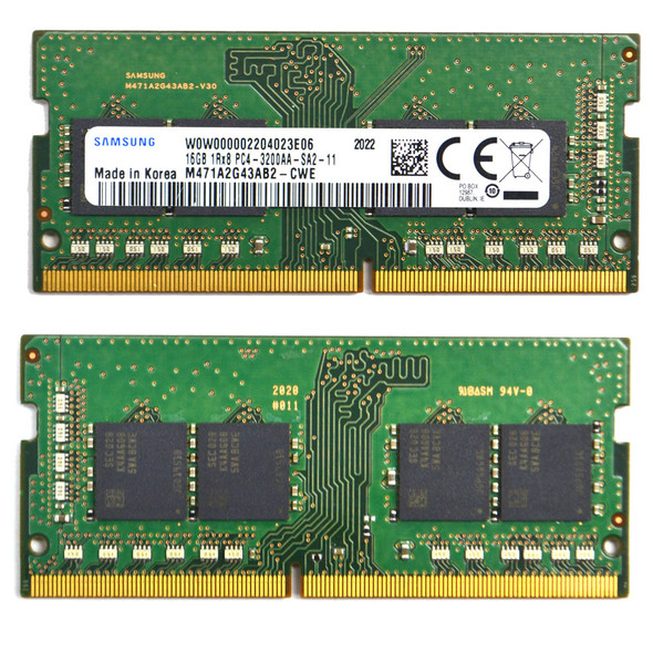 Samsung M471A2G43AB2-CWE SODIMM Memory Module 16GB (4)