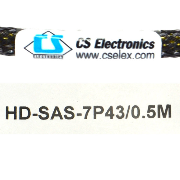 CS Electronics HD-SAS-7P43/0.5M Server RAID Cable (6)