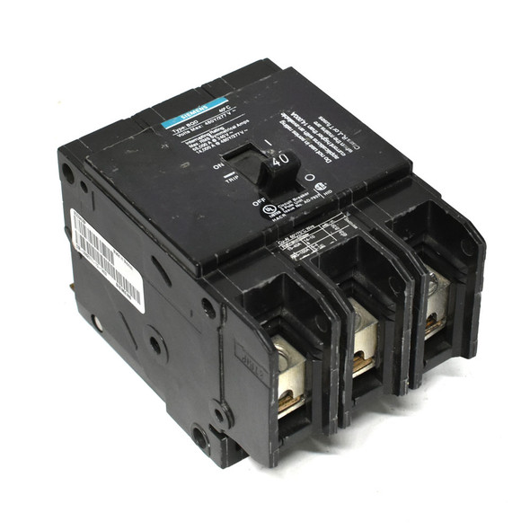 Siemens BQD330 Circuit Breaker 40A 480VAC 3P