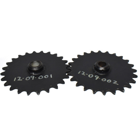 Roller Chain Sprocket 24 Teeth 10.25" Dia, 30mm Bore (2)