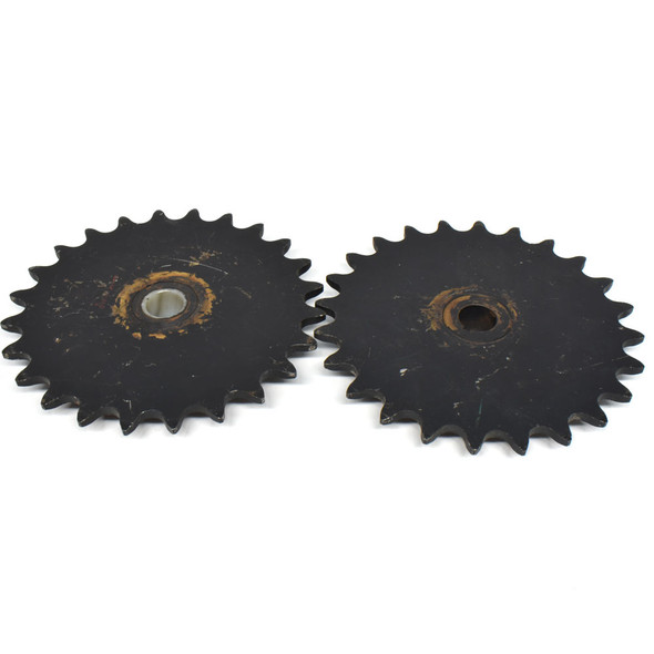 Roller Chain Sprocket 24 Teeth 10.25" Dia, 30mm Bore (2)