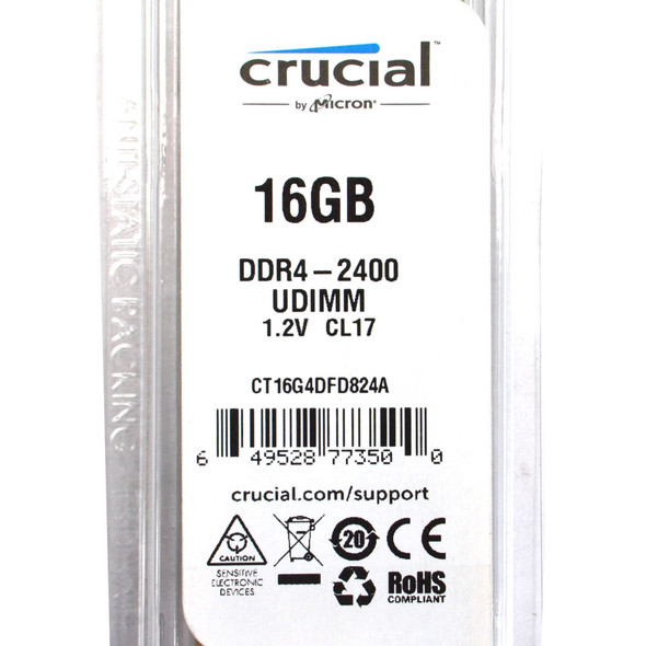 Crucial CT16G4DFD824A Desktop Memory 16GB DDR4 (2)