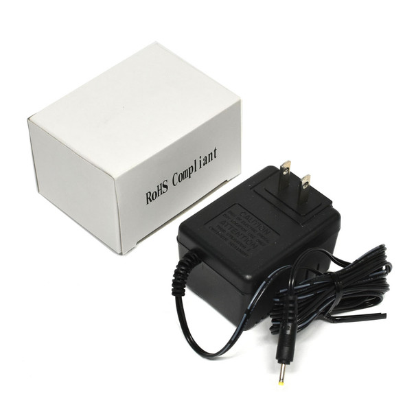 Power Supply 100-240V AC Adapter 12VDC 600mA Out 2.4x0.7mm Barrel (40)