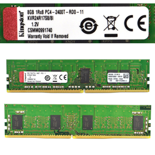 Kingston KVR24R17S8/8I Server ECC Memory 8GB DDR4 (4)