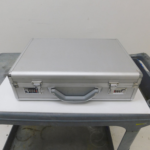 Monolith 2276 Attache' Aluminum File Case Hard Briefcase w/ Combination Lock