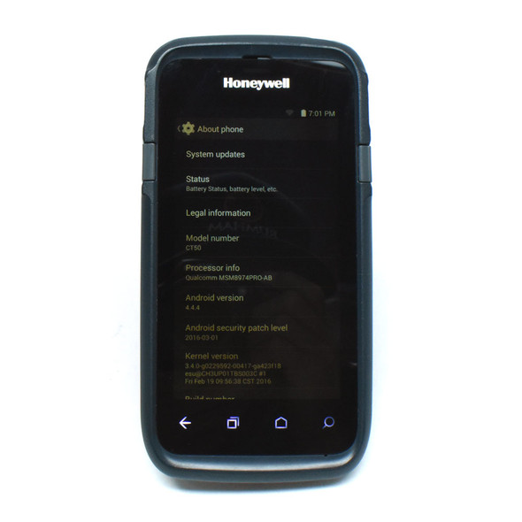 Honeywell CT50L0N-CS13SF0 Handheld Barcode Scanner (No Battery)