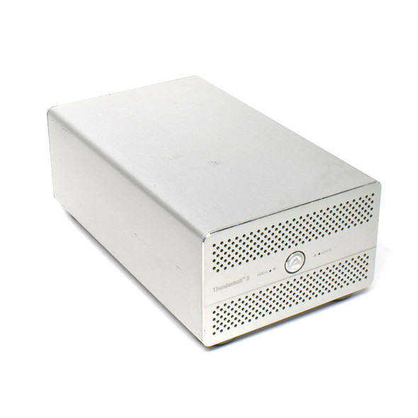 AKiTiO T3DP-T3DU3IS Thunder3 Duo Pro RAID Enclosure USB 3
