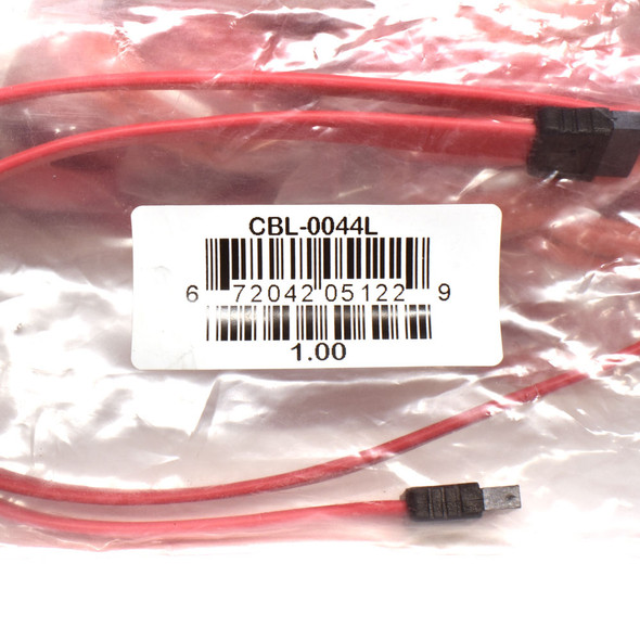 Supermicro CBL-0044L SATA Cable Flat Straight 57.5 cm Red (100)