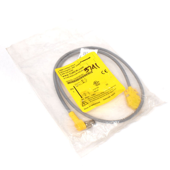 Turck BI 3-Q06-AP6X2-0.6M-PSW 3M Inductive Sensor Right Angle