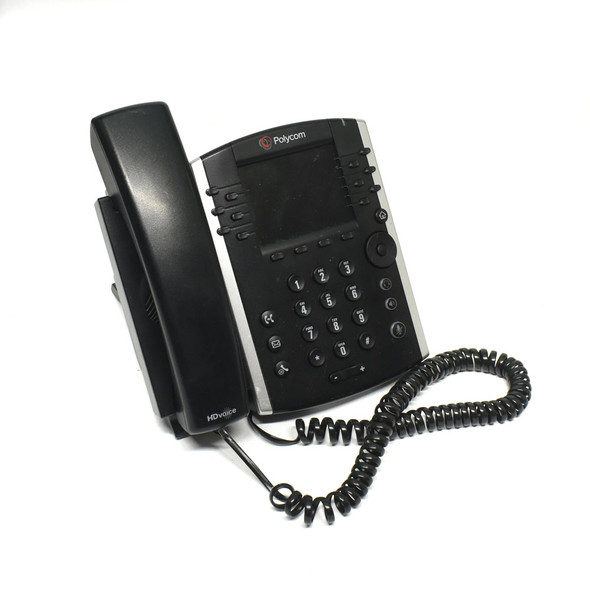 Polycom VVX 410 VoIP Business Desk Telephone w/ Stands (10)