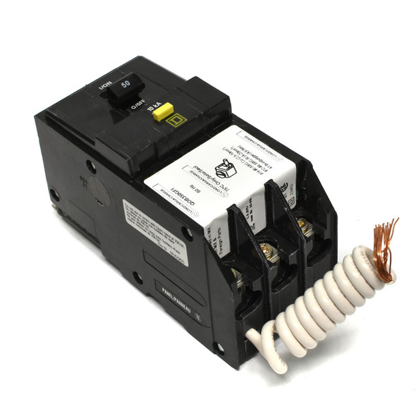Square D QOB350GFI GFI Circuit Breaker QOB Series 3P 50A