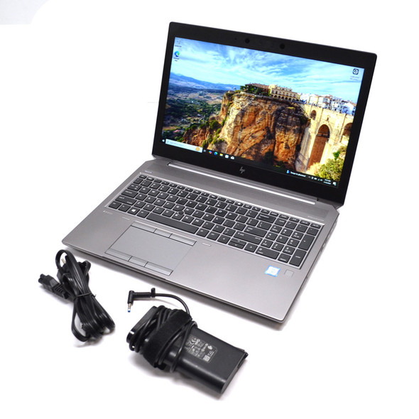 HP ZBook 15 G6 15" Laptop Intel i7-9850H 2.60GHz 512GB SSD 16GB Win11 Pro T2000