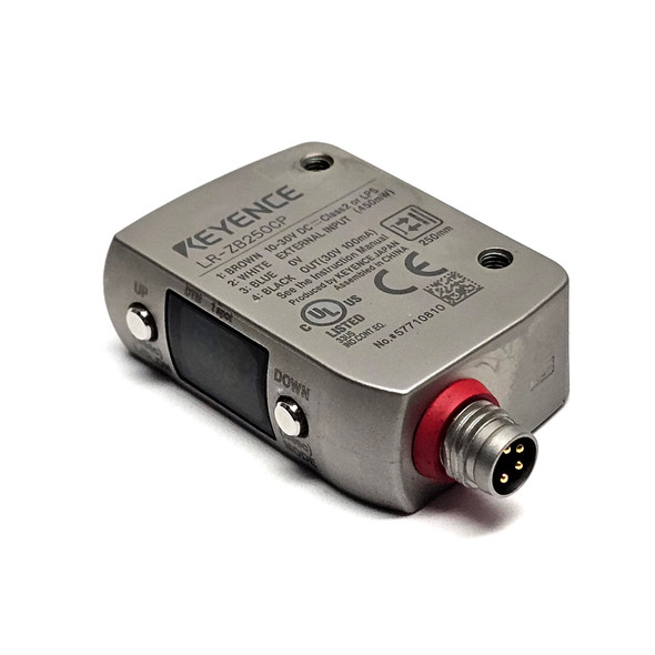 Keyence LR-ZB250CP Photoelectric Laser Sensor 250mm M8