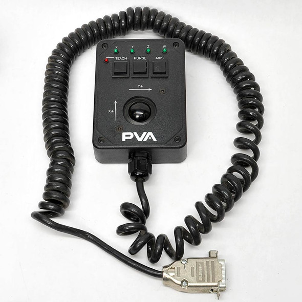 Precision Valve & Automation PVA XYZW Axis Teach Purge Robot Control Pendant