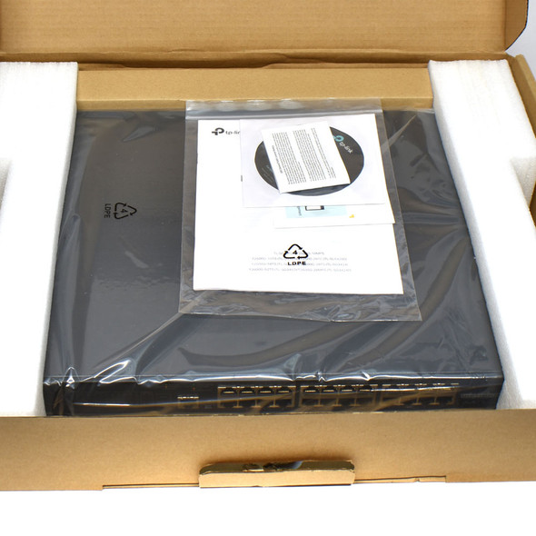 TP-Link JetStream TL-SG3424P 24-Port Gigabit Managed PoE+ Switch