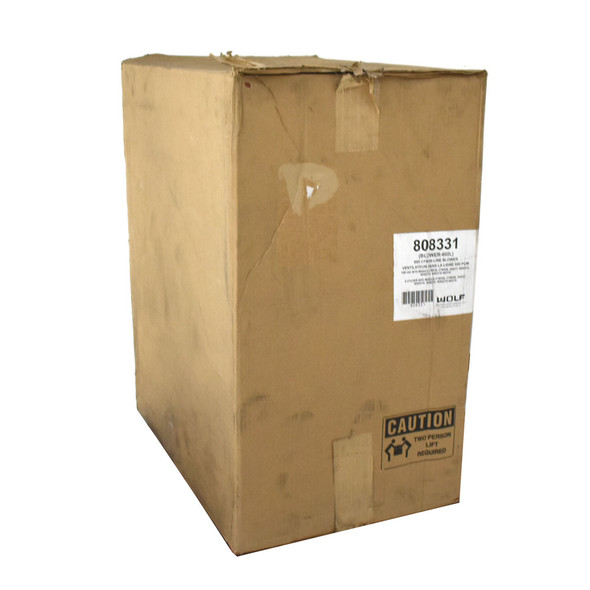 Wolf 808331 BLOWER-60IL In-Line Blower 600CFM Stainless