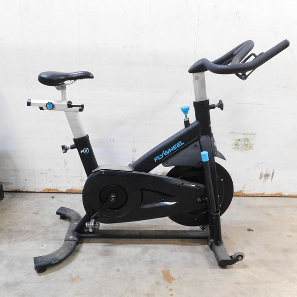 Flywheel Bike Indoor Stationary 19" Adjustable Exercise Bicycle Black
