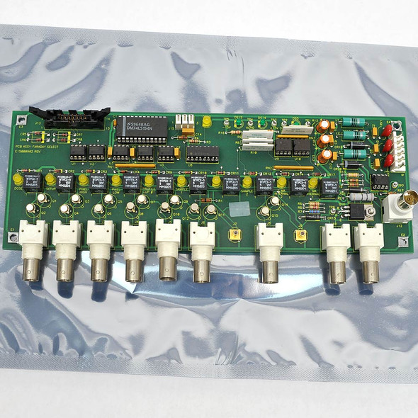 Varian E15000902 Faraday Select PCB Assy Board from I/V Interface Unit BNC