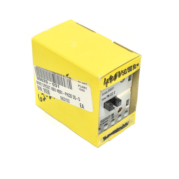 Square D 8501-PH22E Contactor 20A w/ 480V