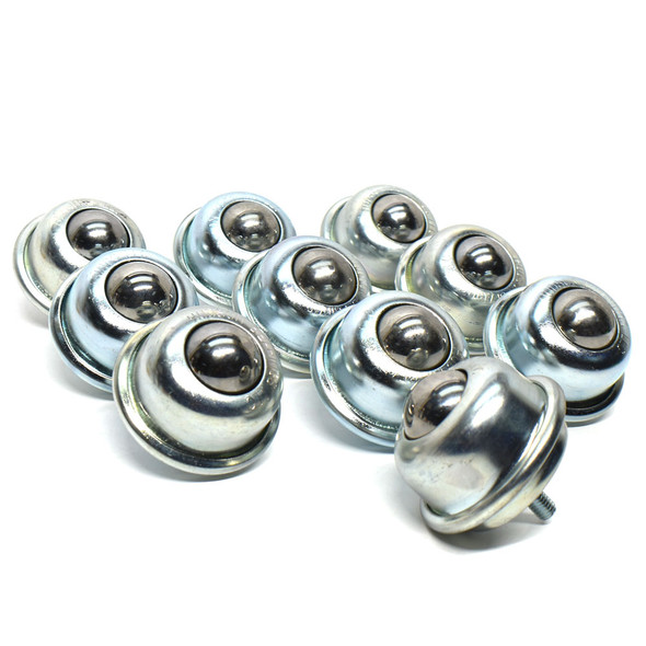 Hudson Bearings SBT 1-1/2 CS Stud-Mounted Ball Transfer (10)