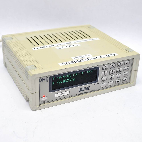 DH Instruments RPM3 Reference Pressure Monitor 0-30PSIg Manometer G0030 - Parts