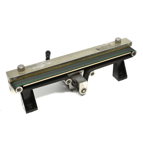 Custom Micro / Miniature Belt Conveyor 38mm x 1118mm w/ Lin 5718L-08-06RO Motor