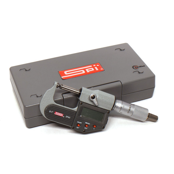 SPI 17-926-7 Digital Ball Micrometer 0-1" Range 0.0001" Acc.