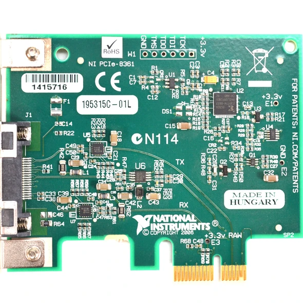NI National Instruments PCIE-8361 195315C-01L MXI Express Remote Controller Card