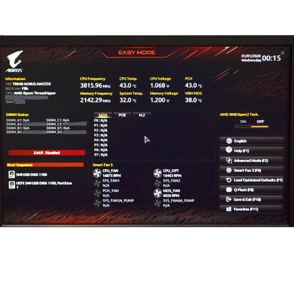 Gigabyte TRX40 AORUS MASTER E-ATX Motherboard