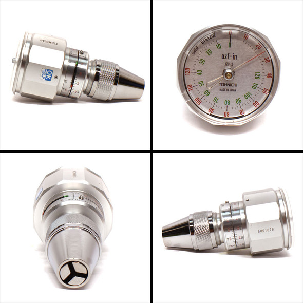 Tohnichi BTG12OZ Precision Analog Torque Gauge Bi-Directional