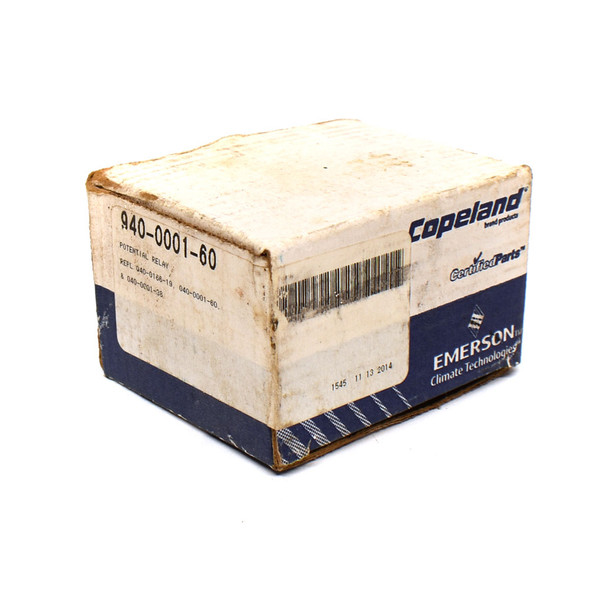 Copeland 940-0001-60 Potential Relay Repl 040-0166-19 040-0001-60