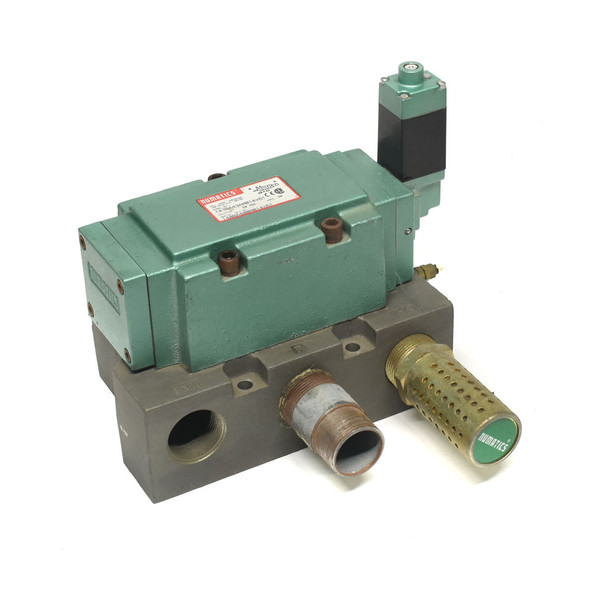 Numatics 147BA43AM014X61 Pneumatic Solenoid Valve 24VDC w/ 003 2090 Manifold
