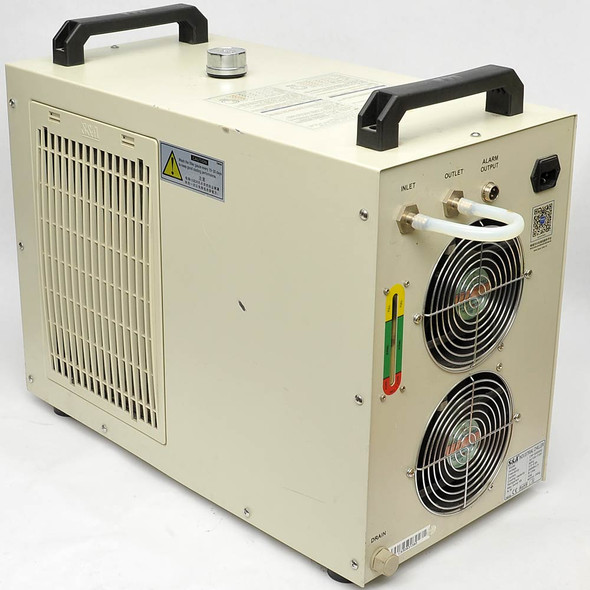 S&A CW-5000 Industrial Chiller 800W 1/4T 2866BTU/hr Gets Cold, Shuts Off - Parts