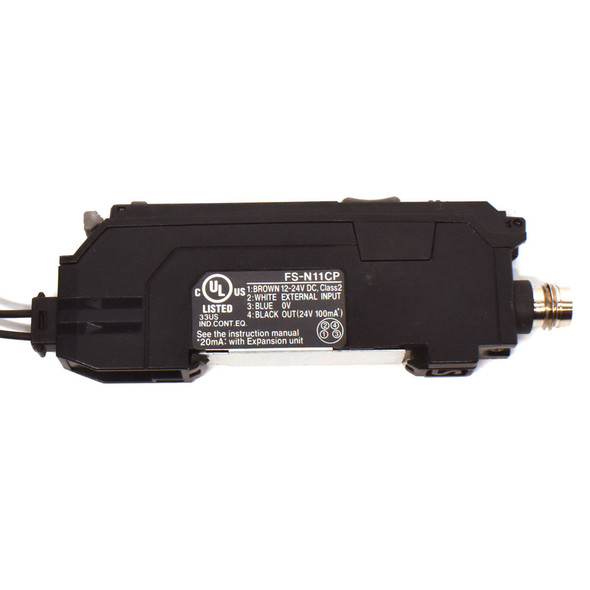 Keyence FS-N11CP Digital Fiber Optic Amp FU-52TZ Thrubeam Sensors