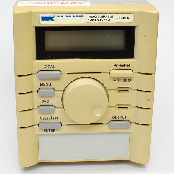 Wayne Kerr PSH-1036 Digital Programmable Power Supply 0-10VDC @ 0-36A RS-232