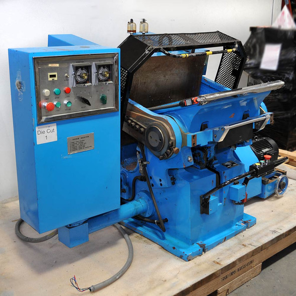Standard Paper SPBM 20x27 Clamshell Platen Die Cutting Press w/Allen-Bradley PLC