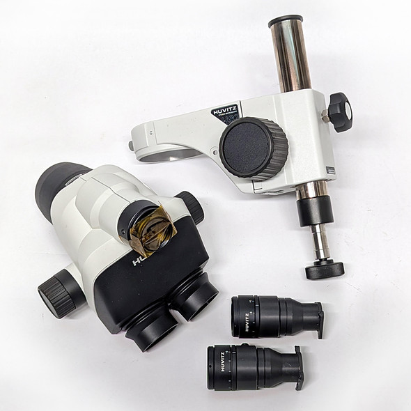 Huvitz HSZ-645TR Trinocular Stereo Zoom Microscope w/Focus Mount/Eyepieces-PARTS