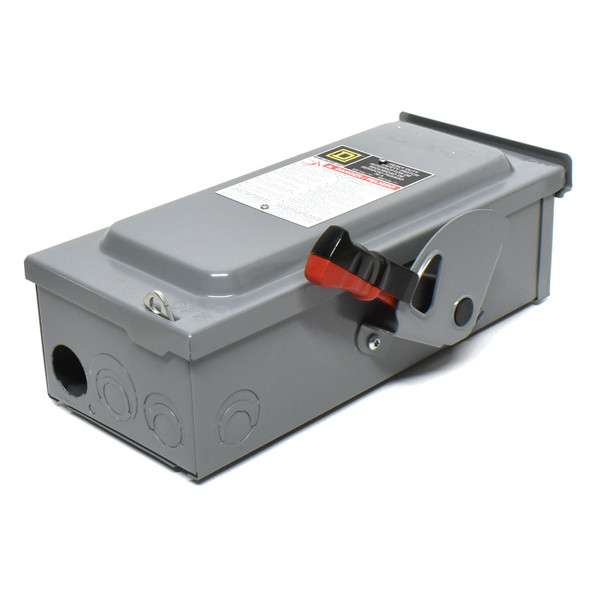 Square D HU361RB Non-Fusible Heavy-Duty Safety Switch 30A 600V