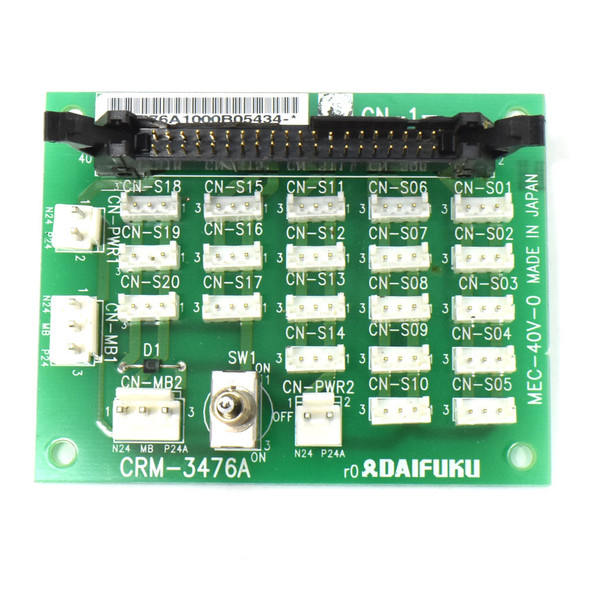 Daifuku CRM-3476A Board PCB MEC-40V-0 Made in Japan - Parts