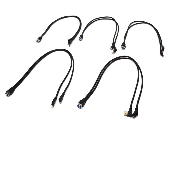 Dual USB 3.0 Male to Dual USB 3.0 Female Adapter Cable (5)