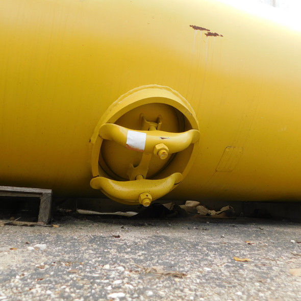 Samuel Pressure Vessel A10131 Air Receiver Tank, 660 Gal