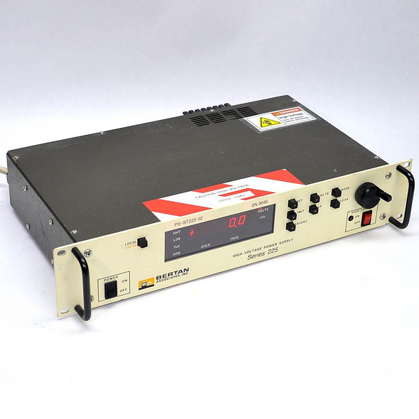 Bertan 225-03R High Voltage DC Power Supply 3kV 10mA 30W Programmable Adjustable
