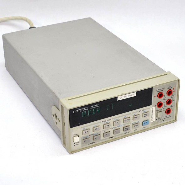 HP 34401A Digital Multimeter DMM 6½-Digit True RMS with GPIB Gets Stuck - Parts