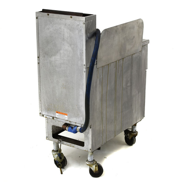 Pitco SG14-S Nat Stainless Floor Fryer 110,000 BTU