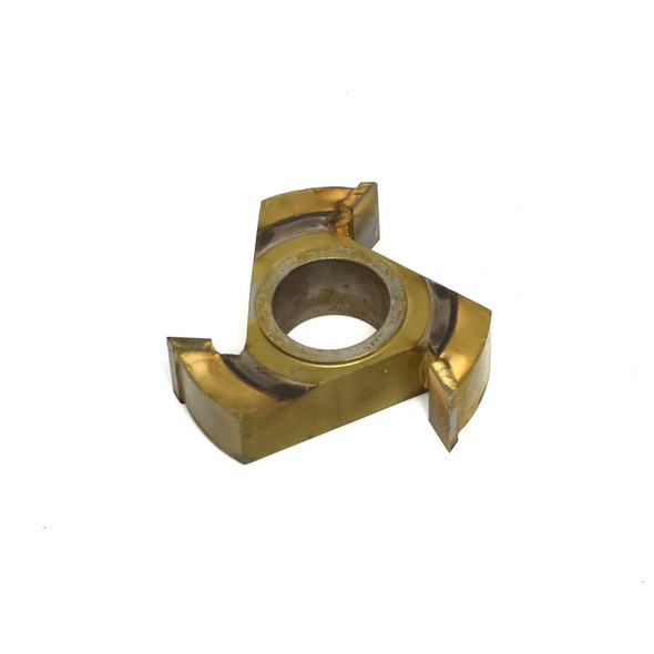 LRH K-1446 Woodworking 3-Wing Quarter Round Straight Shaper / Cutter 1.250" Bore