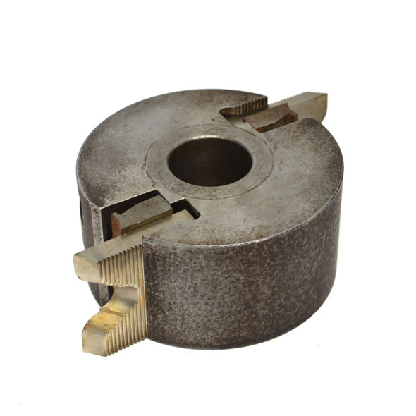 Schmidt MH202P6 1-1/4 Bore Corrugated-Back Shaper Cutter Head w/ Knife Inserts