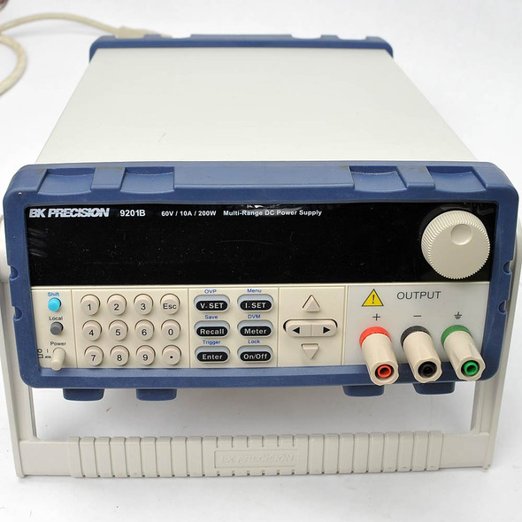 BK Precision 9201B DC Power Supply 200W Single Output 0-60V 0-10A 1mV/0.1mA Reso