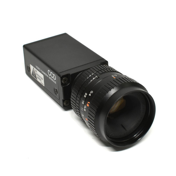 Sony XC-75 Industrial CCD Video Camera w/ Fuji Photo Optical HE35A-2M1 Lens 35mm