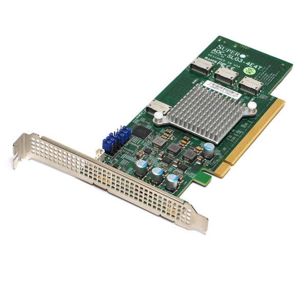 Supermicro AOC-SLG3-4E4T Host Bus Adapter 4-Port PCIe x16