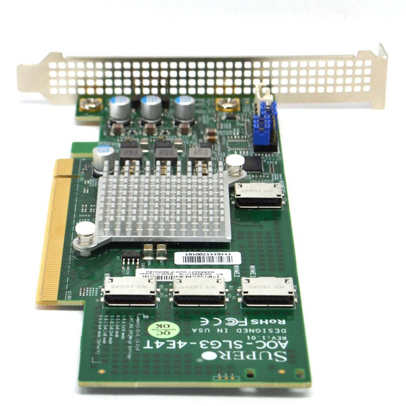 Supermicro AOC-SLG3-4E4T Host Bus Adapter 4-Port PCIe x16